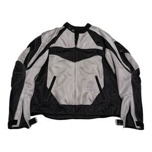 Triumph‎ Motorcycles Mesh Padded Armored Biker Motorcycle Jacket Men 42/52 (L)